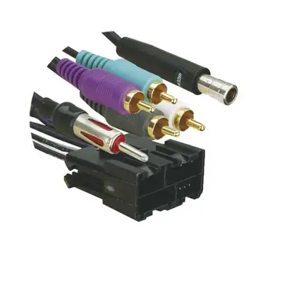 Metra Electronics TURBOWire; Wire Harness; Tuner Bypass And Bose Amplifier Integration Harness; 17 in. Long;