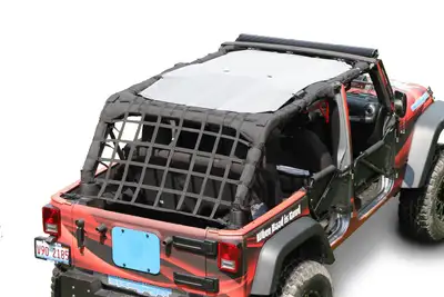 Steinjager Tops and Covers 2010-2018 Fabric Teddy 4 Door White