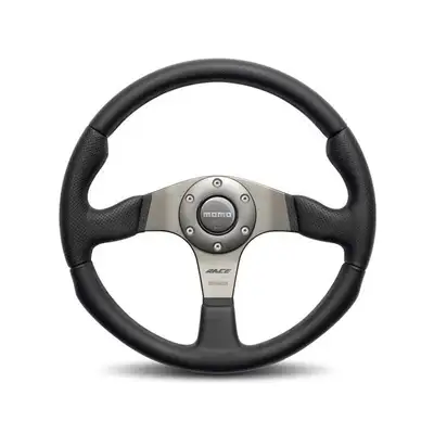 MOMO Tuning & Safety Race 350 Steering Wheel Leather / Airleather