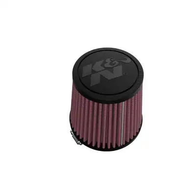 K&N Universal Clamp on Air Filter 3in Dia id 3.5 od Round Tapered Red