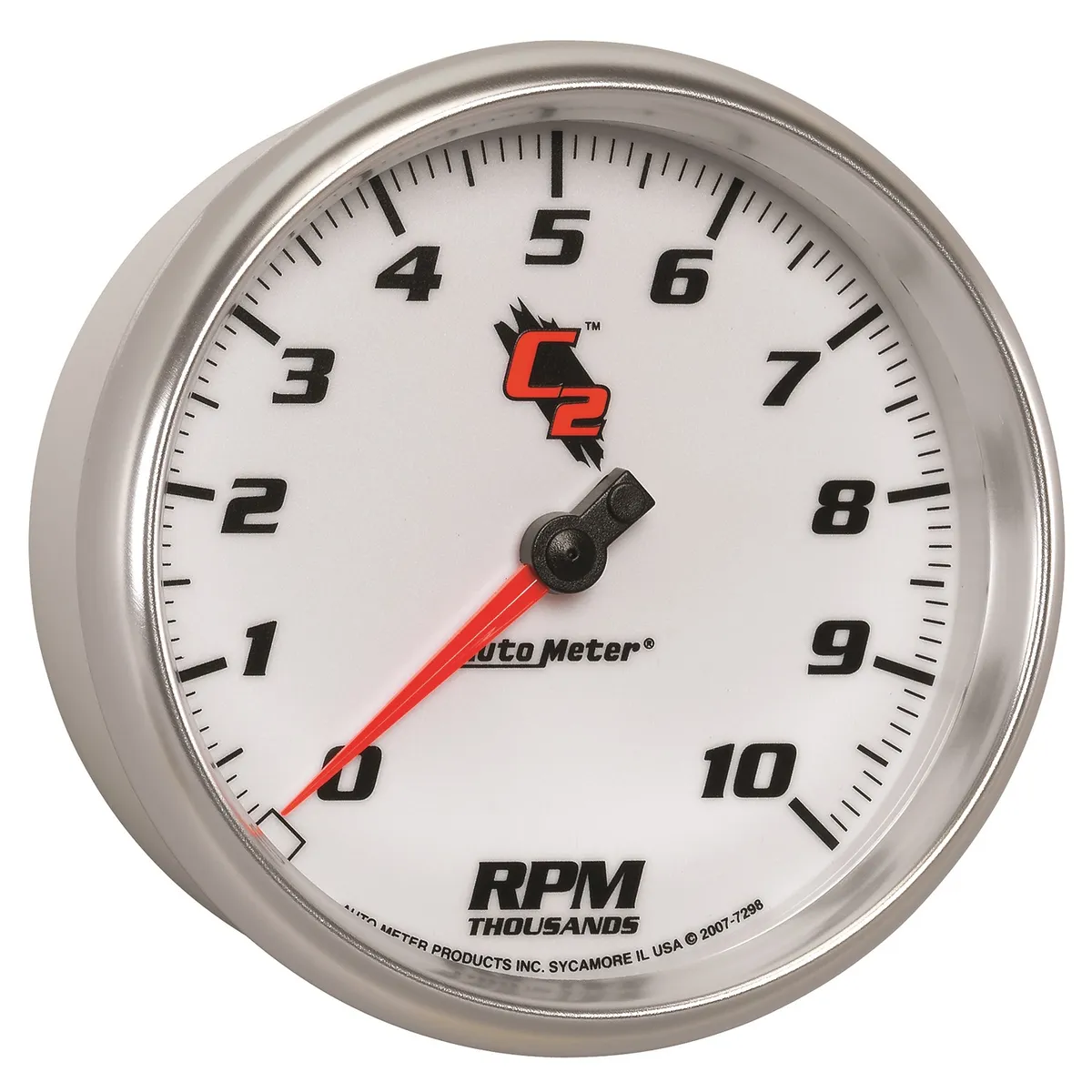 Gauge, Tachometer, 5", 10k RPM, In-Dash, C2 product image