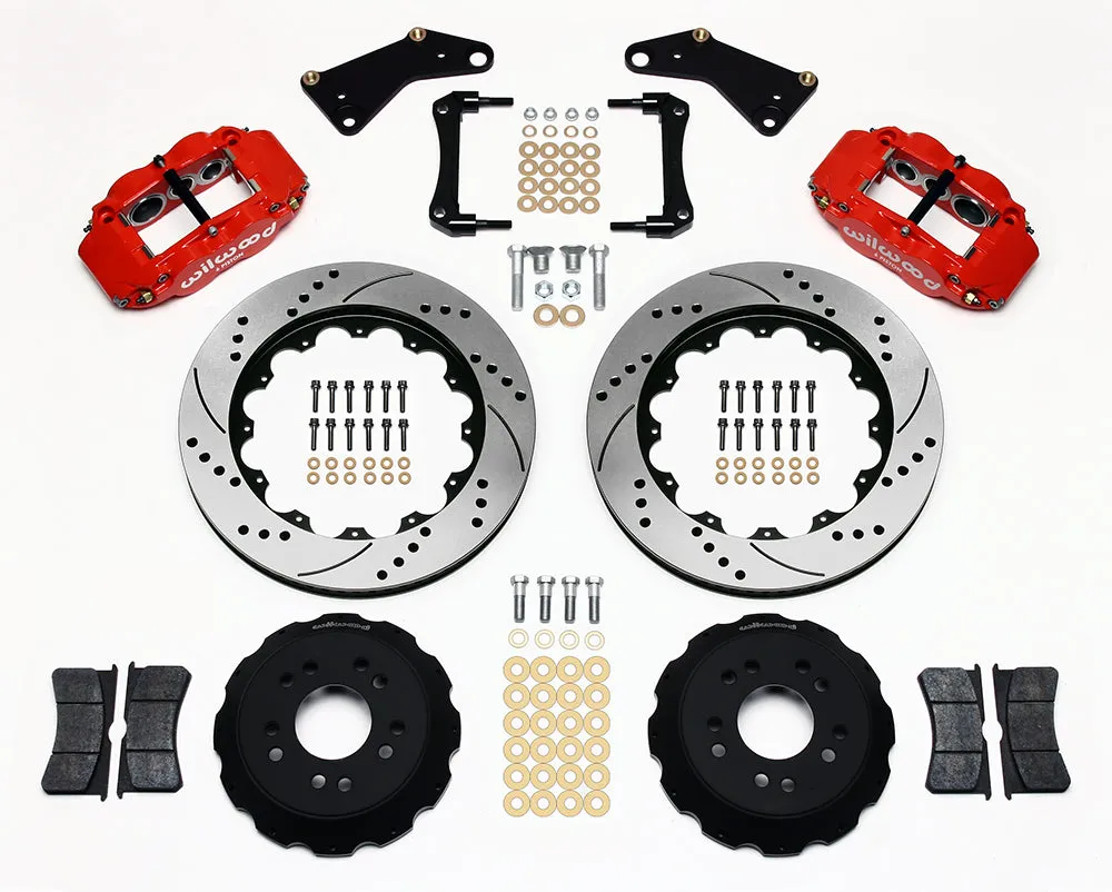 1965 - 1982 Chevrolet Forged Narrow Superlite 6R Big Brake Front Brake Kit (Hat) - 140-10617 product image