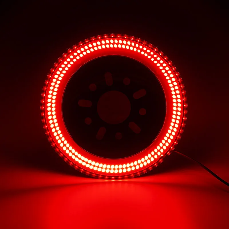 Dual Row Third Spare Tire Brake Light For 2007-2018 Jeep Wrangler JK JKU product image