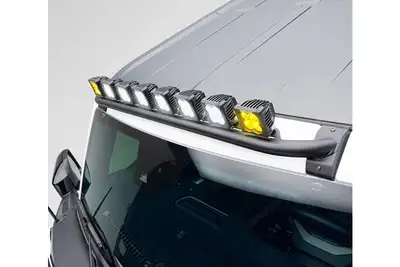 ZROADZ Off Road Products ZROADZ Front Roof Multiple LED Pods Mount Kit - White/Amber - Bronco 2021+