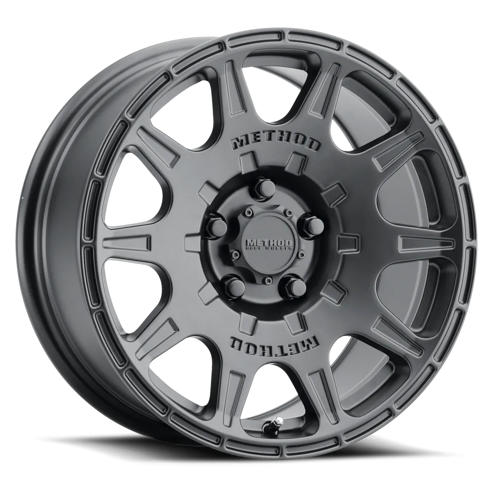 Aluminum Wheels 17x8 Rally MR502 Bolt Pattern 5 On 100 Offset 38 Lip Size 0 Matte Black MB Method product image