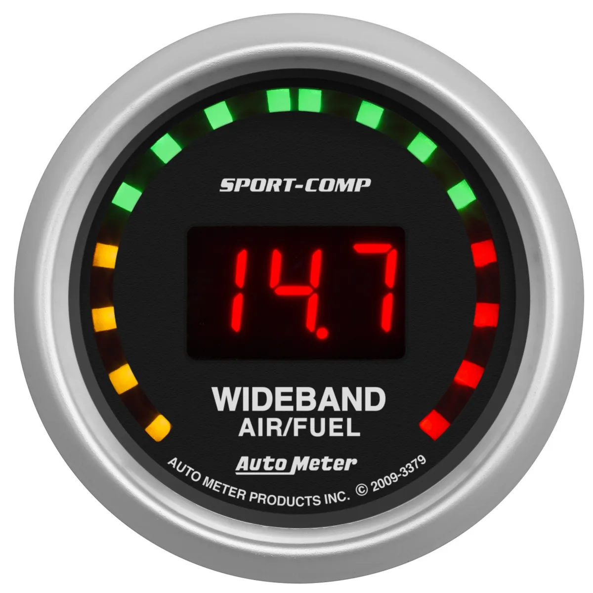 Gauge, Air/Fuel Ratio-Wideband, Street, 2 1/16", 10:1-17:1, Digital, Sport-Comp product image