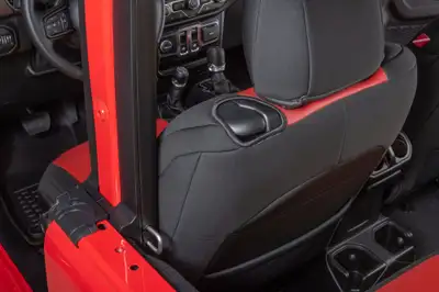 Diver Down Jeep Wrangler Neoprene Seat Covers for 18-20 Jeep Wrangler JL 2-Door Tan Diver Down