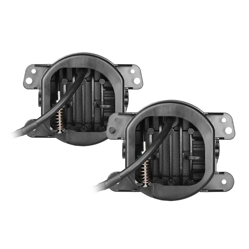 "bluetooth 4"" Cree LED Fog Lights With RGB Halo Angle Eye For Jeep Jk/Jl/Jt" product image