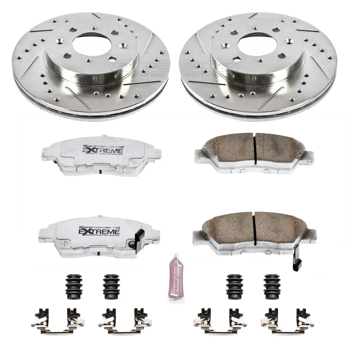 Z26 Street Brake Kit Front 1993-1995 Honda Civic Coupe 1993-1997 Honda Civic Del Sol 2007-2008 Hon product image