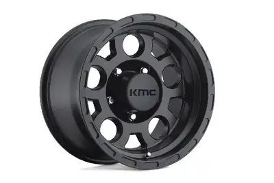 KMC Wheels KMC Wheels Enduro 17x9 5x5 Wheel - Matte Black  - JT/JL/JK