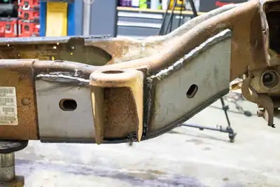 Kentrol 2001 2010 Chevy Silverado 2500hd Short Bed Gmc Sierra 2500hd Short Bed Front Frame Section Right Side