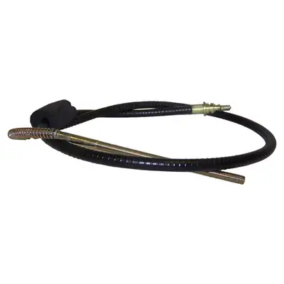 Crown Automotive Jeep Replacement Crown Automotive Jeep Replacement J5355722 Front Parking Brake Cable for 76-79 Jeep SJ, J-Series w/ TH400 or T18 Trans.