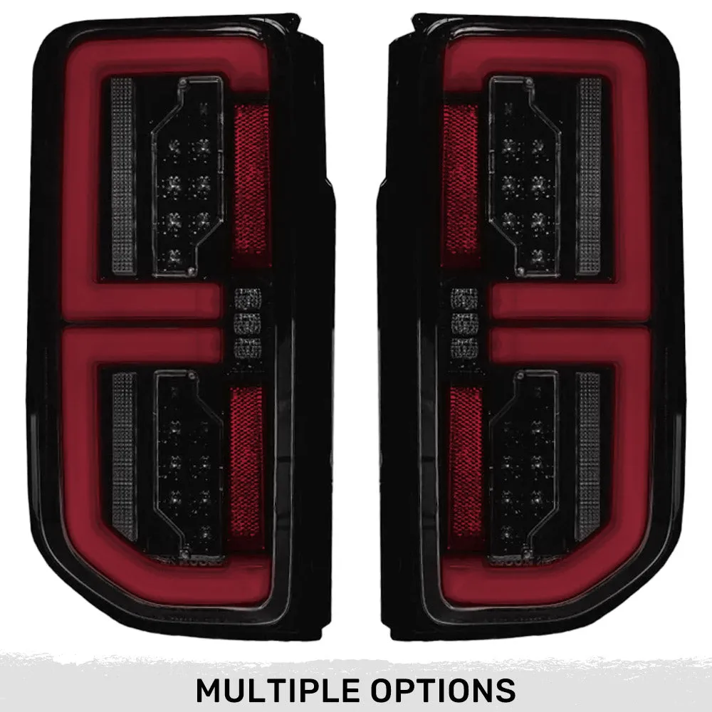 Ford 21-25 Bronco Tail Lights High-Powered Oled Bar Style Running & LED Brake Lights, Includes Oled Startup Sequence - Multiple Options product image