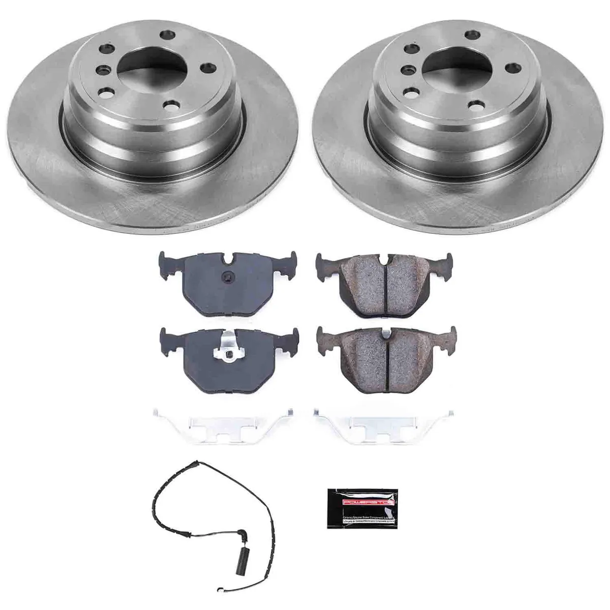 Z17 Direct Replacement Kit: Rotors; Ceramic Pads W/Hardware; Pad Sensors product image