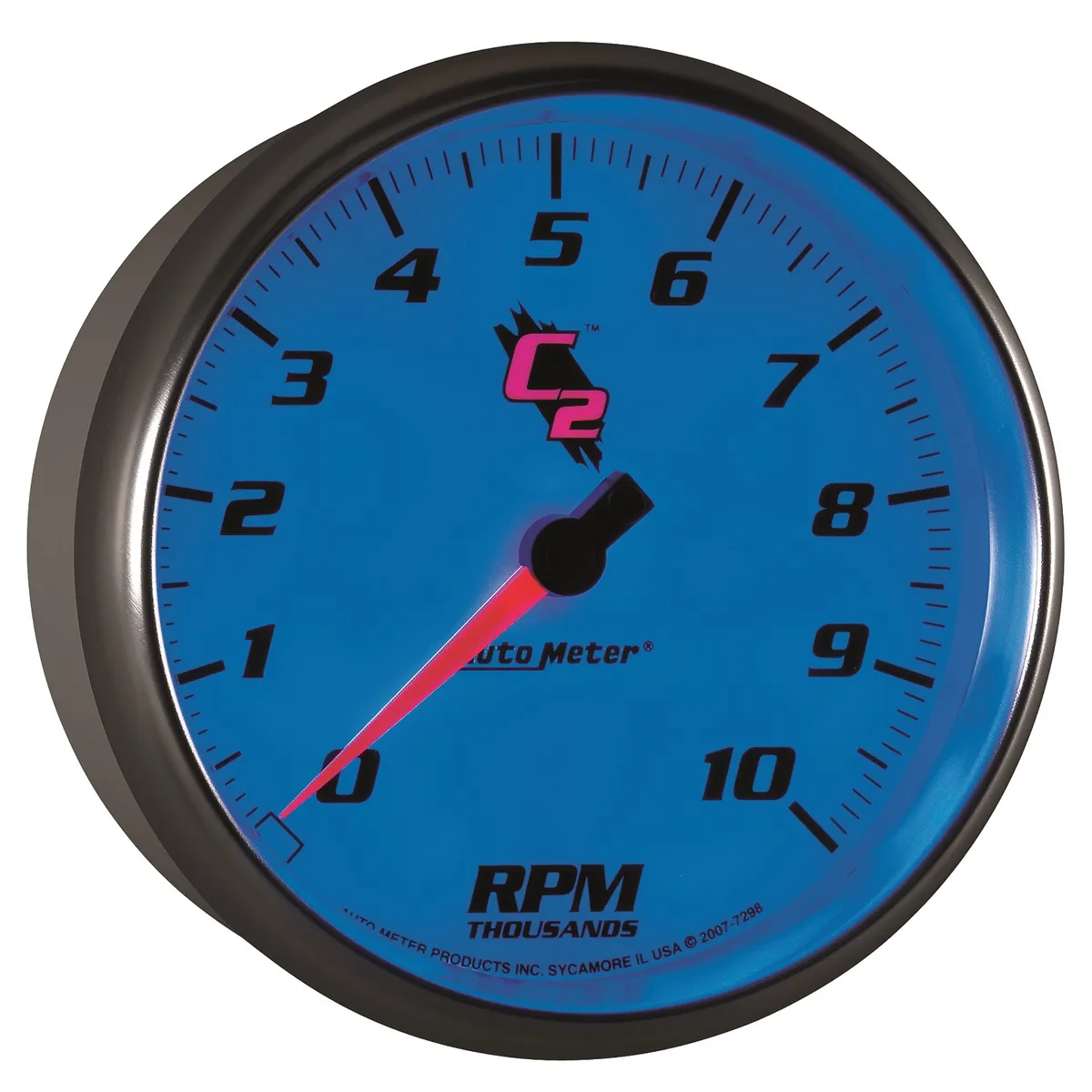 Gauge, Tachometer, 5", 10k RPM, In-Dash, C2 product image