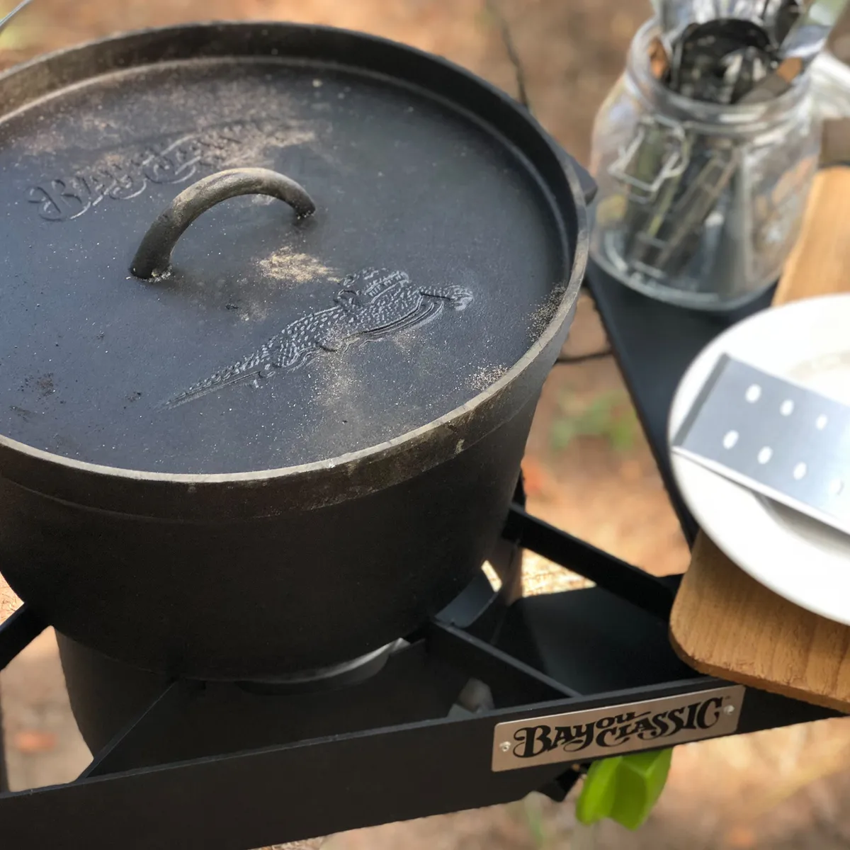 Cast Iron Dutch Oven with Fry Basket (8-qt, 14-qt, 20-qt) product image