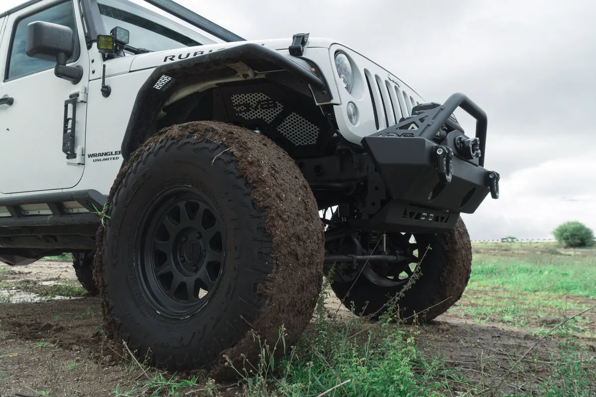 DV8 2007-2018 Jeep Wrangler JK Front Skid Plate product image