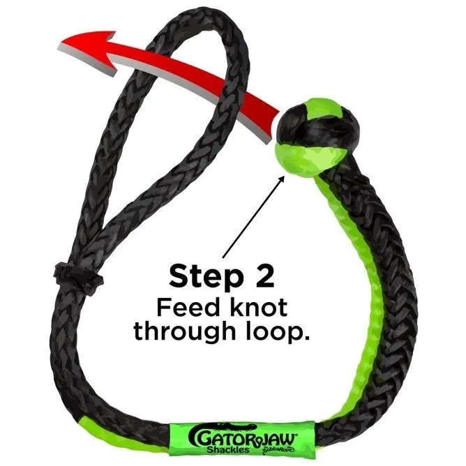 7/16â€³ Patriot Gator-Jaw PRO Synthetic Soft Shackle product image