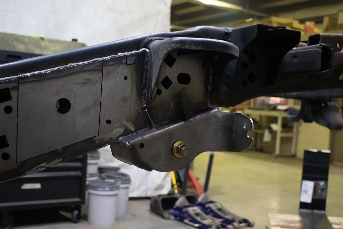 Forward Leaf Spring Frame Repair Kit Driver Side For 09-14 Ford F-150 Rust Buster Frameworks product image