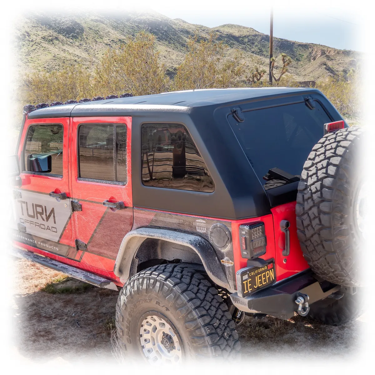 Fastback Hard Top for Jeep Wrangler JK Unlimited 4-Door product image