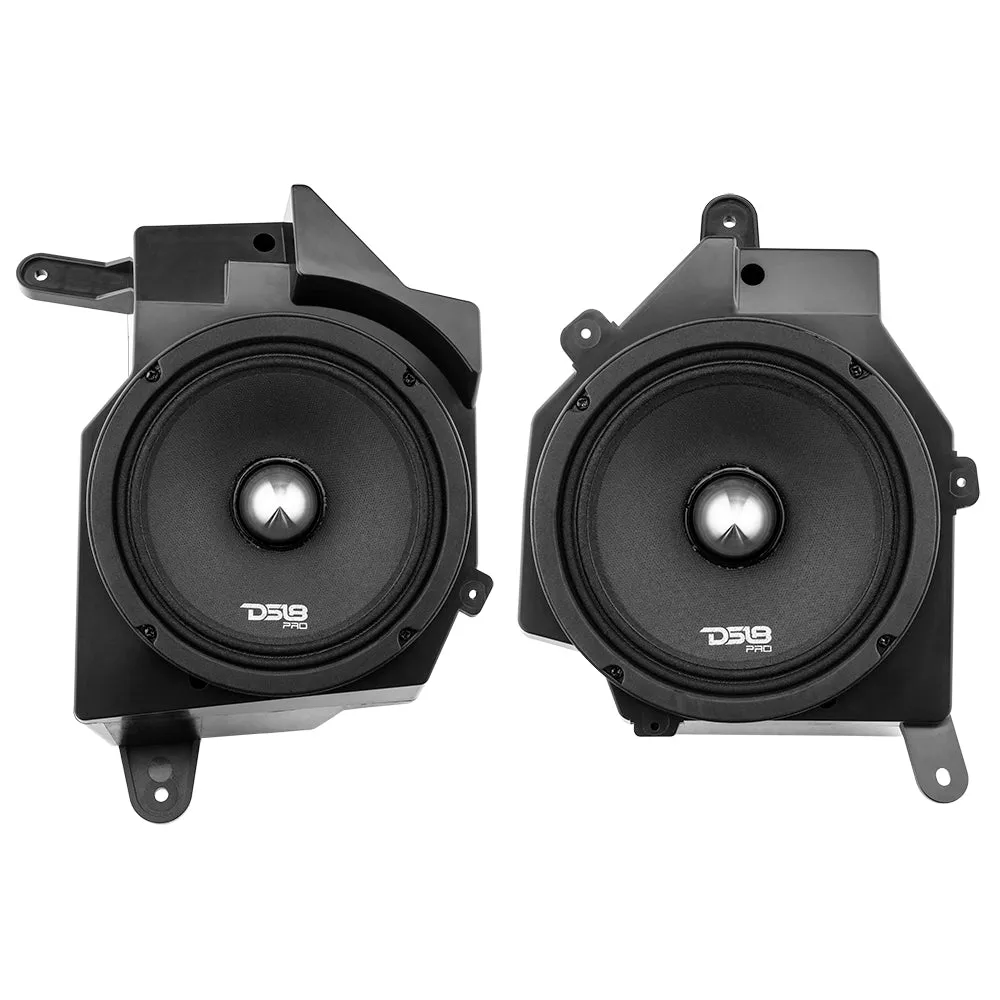 "Jeep JL/JLU/JT Loaded 6.5"" Dash Enclosure JT Left and Right (PRO-FR6NEO Included) 225 Watts Rms" product image