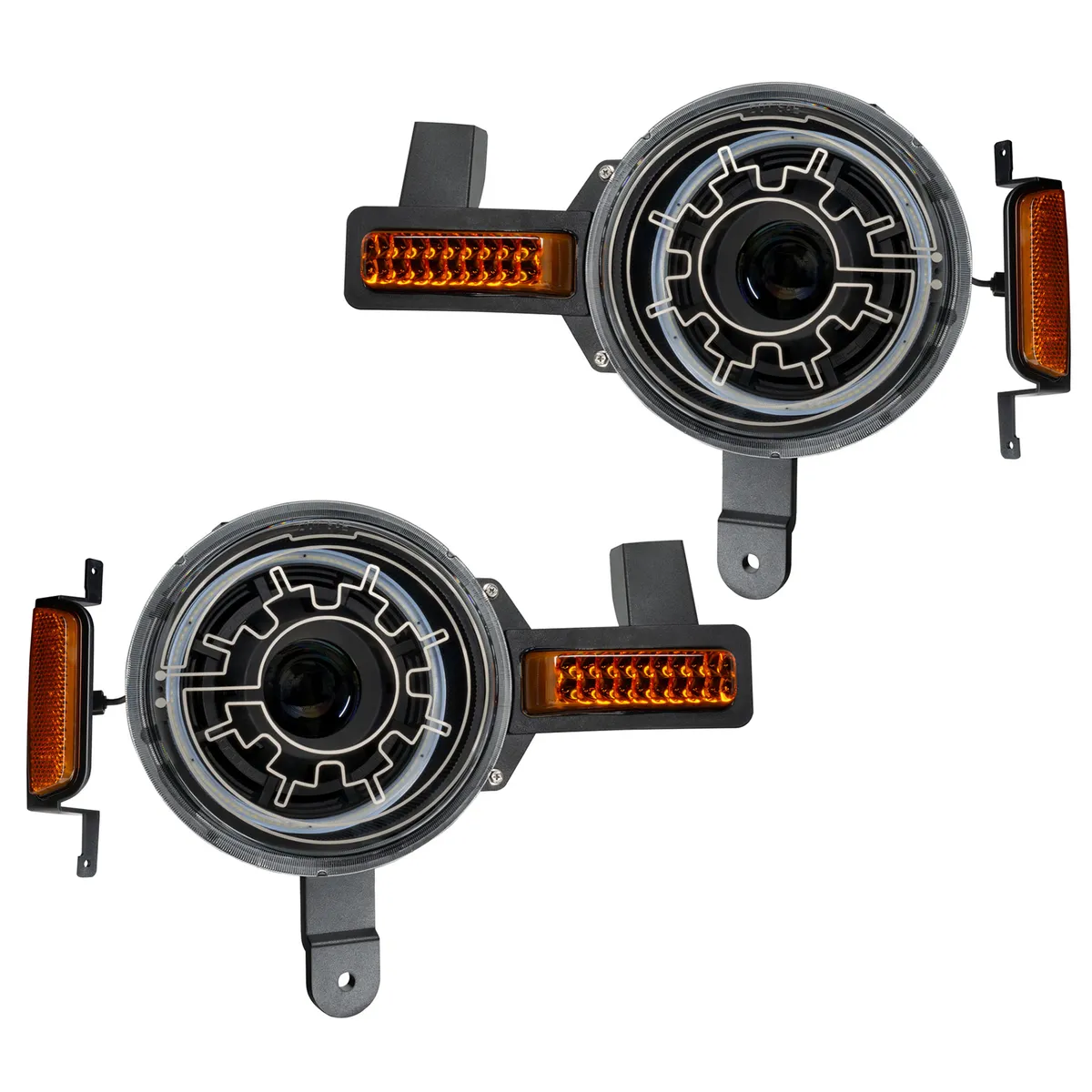 Oracle Bi-LED Projector Headlights for 2021 Ford Bronco - Heated Lens - 6000K / White LED - 5886-111 product image