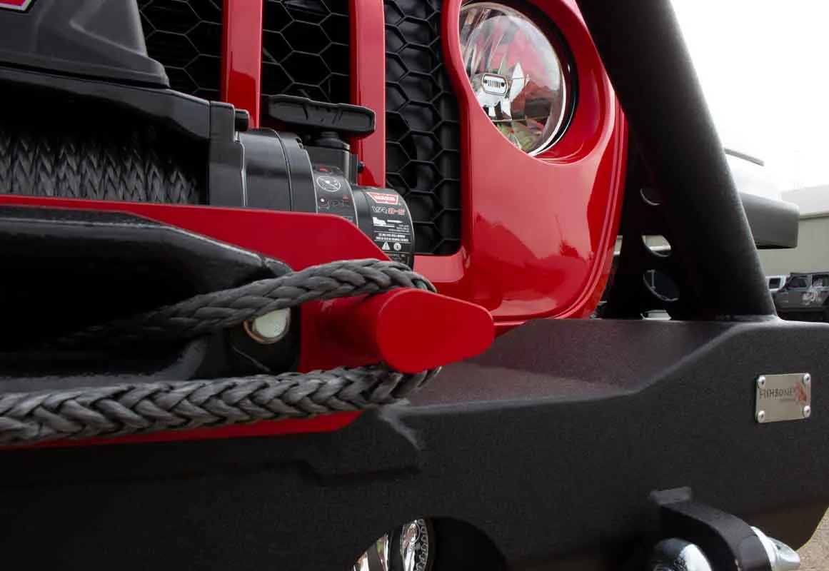 Fishbone Offroad Mako Front Bumper for 2018 & Up Jeep Wrangler/Gladiator FB22090 product image