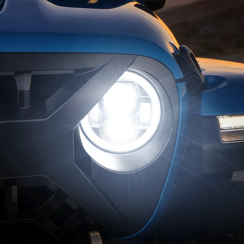 "9"" Jeep JL JT LED Halo Headlights with Turn Signals for 2018-2026 Wrangler & Gladiator" product image