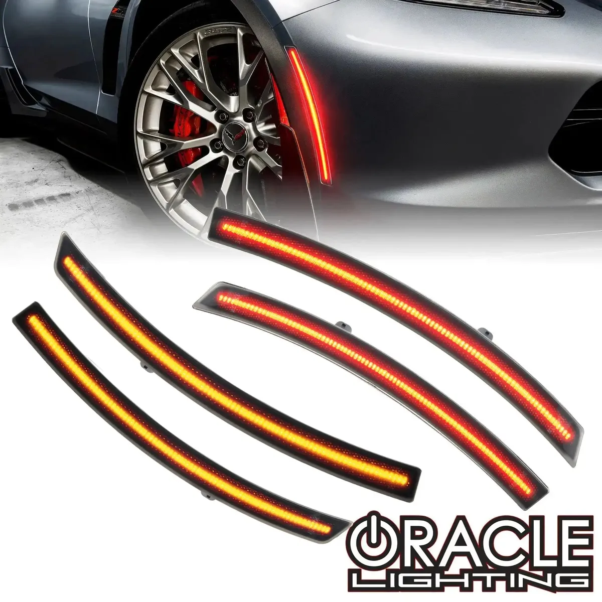 2014-2019 Chevrolet C7 Corvette LED Sidemarker Set - Plug & Play | Bridgelux SMD product image