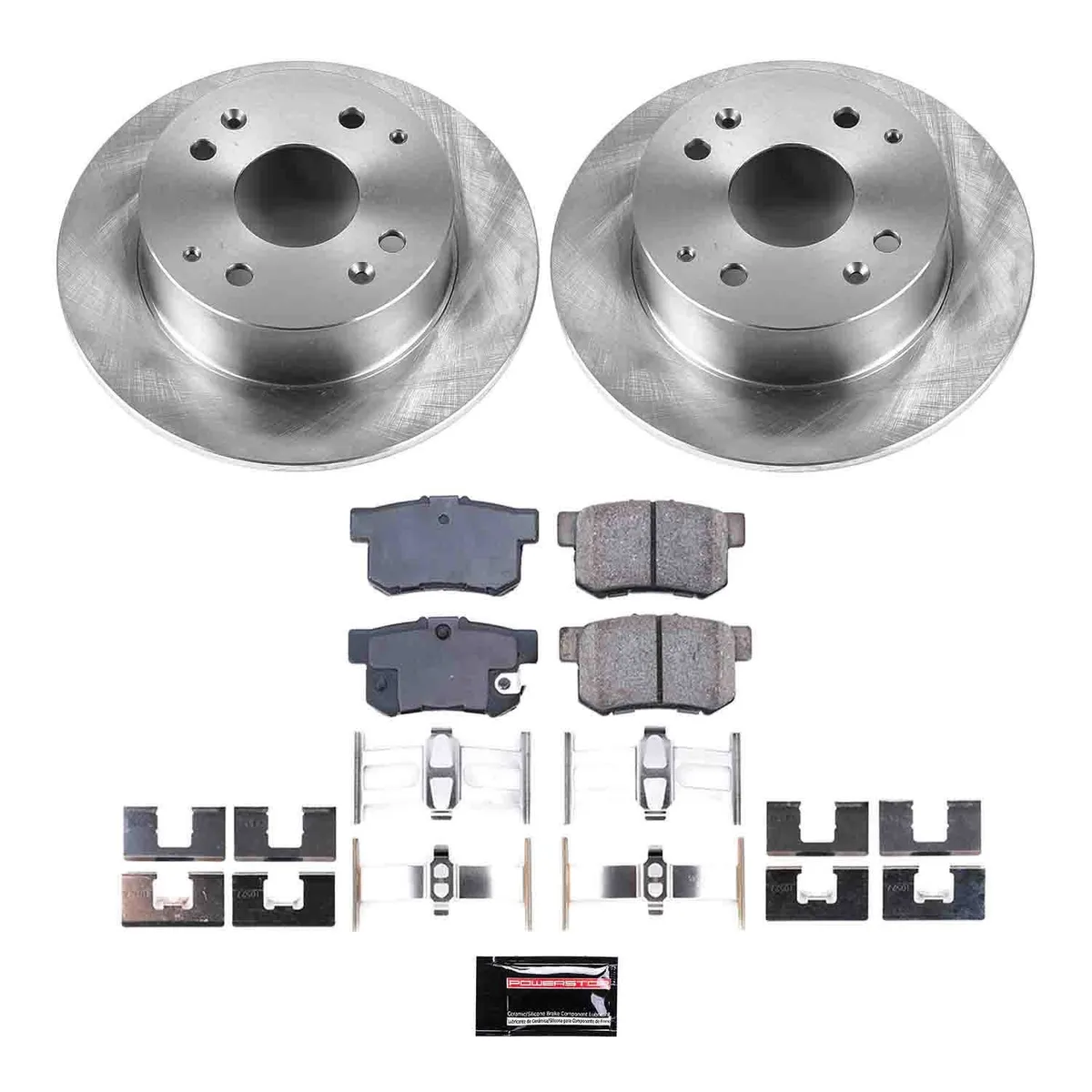Z17 Direct Replacement Kit: Rotors; Ceramic Pads W/Hardware product image