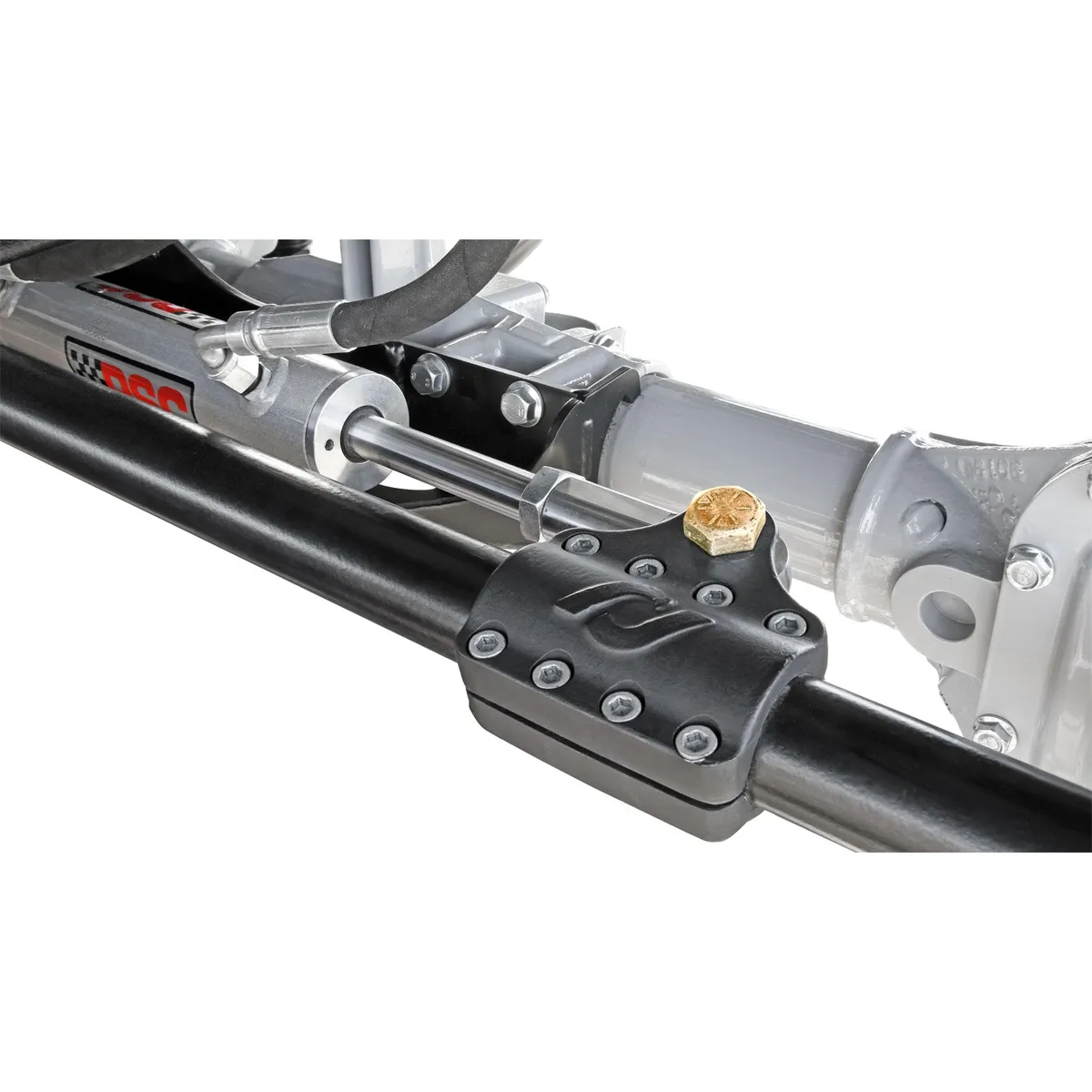 Currectlync Jeep JL/JT High Steer Kit For Ram Assist And Non-Rubicon Axle. Incl. Knuckles Drag Link Tie Rod Trac Bar Reloc/Ram Mount Axle Bracket Ram Assist Tie Rod Clamp RockJock 4x4 product image