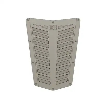 GateKeeper Off-Road Diamond Series Hood Vent for Jeep CJ - Louvers