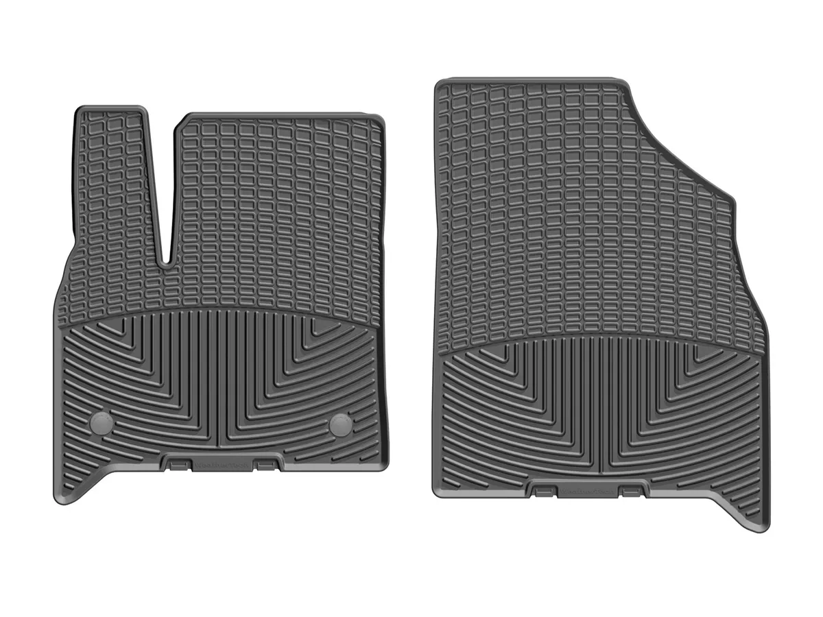 Black Front Rubber Mats Chevrolet Traverse 2018 + product image