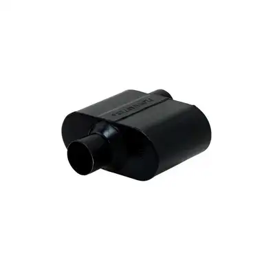 Flowmaster Super 10 Series Muffler 2.50" IN (O) / OUT (C): ea 409S Stainless Steel