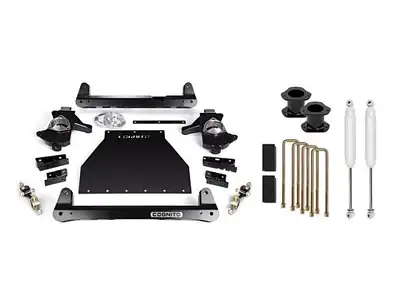 Cognito Motorsports Truck 4-Inch Standard Lift Kit for 2007-2018 Silverado/Sierra 1500 2WD/4WD With OEM Cast Steel Control Arms Cognito
