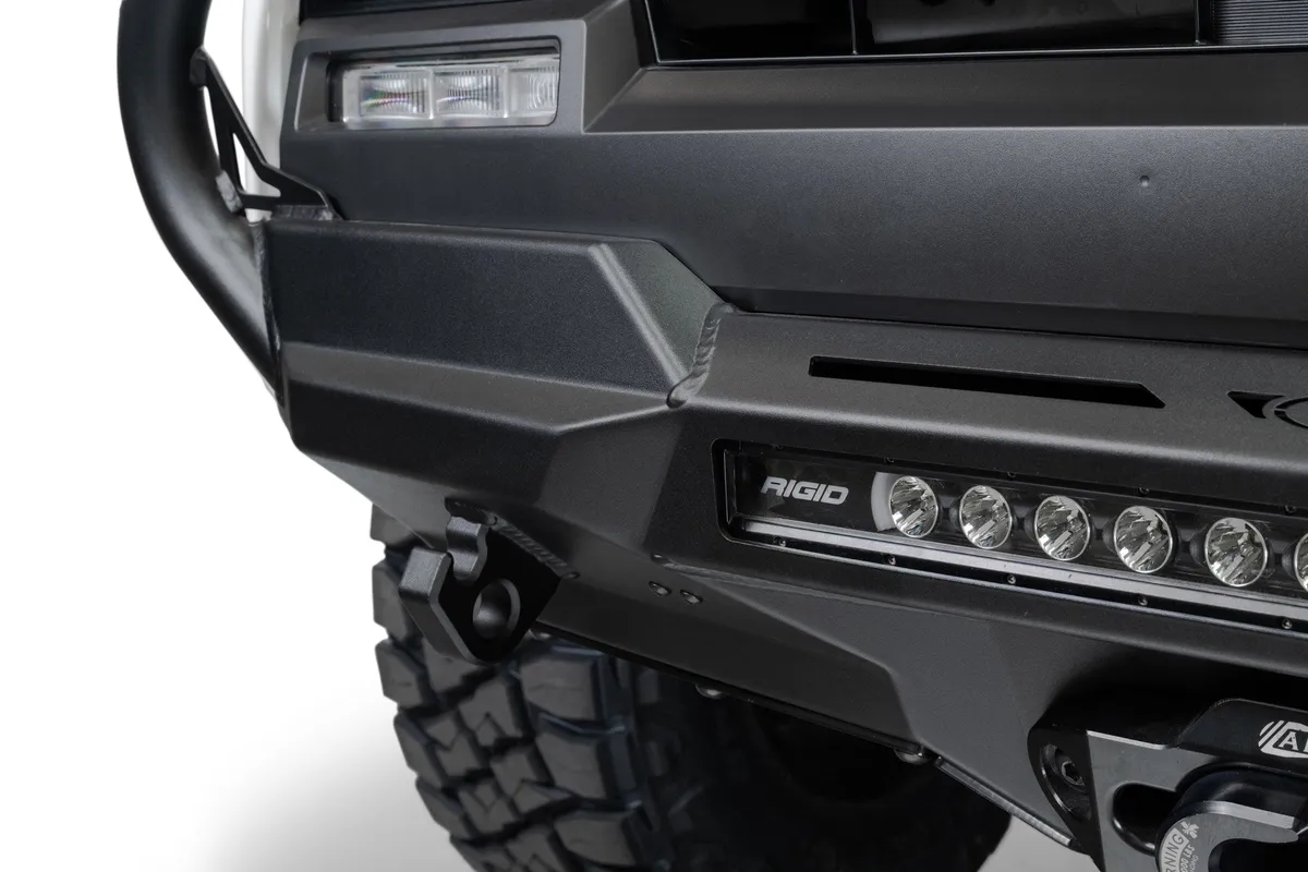 Addictive Desert Designs 2025 Toyota 4Runner Stealth Center Mount Front Bumper with Top Hoop F710353070103 product image