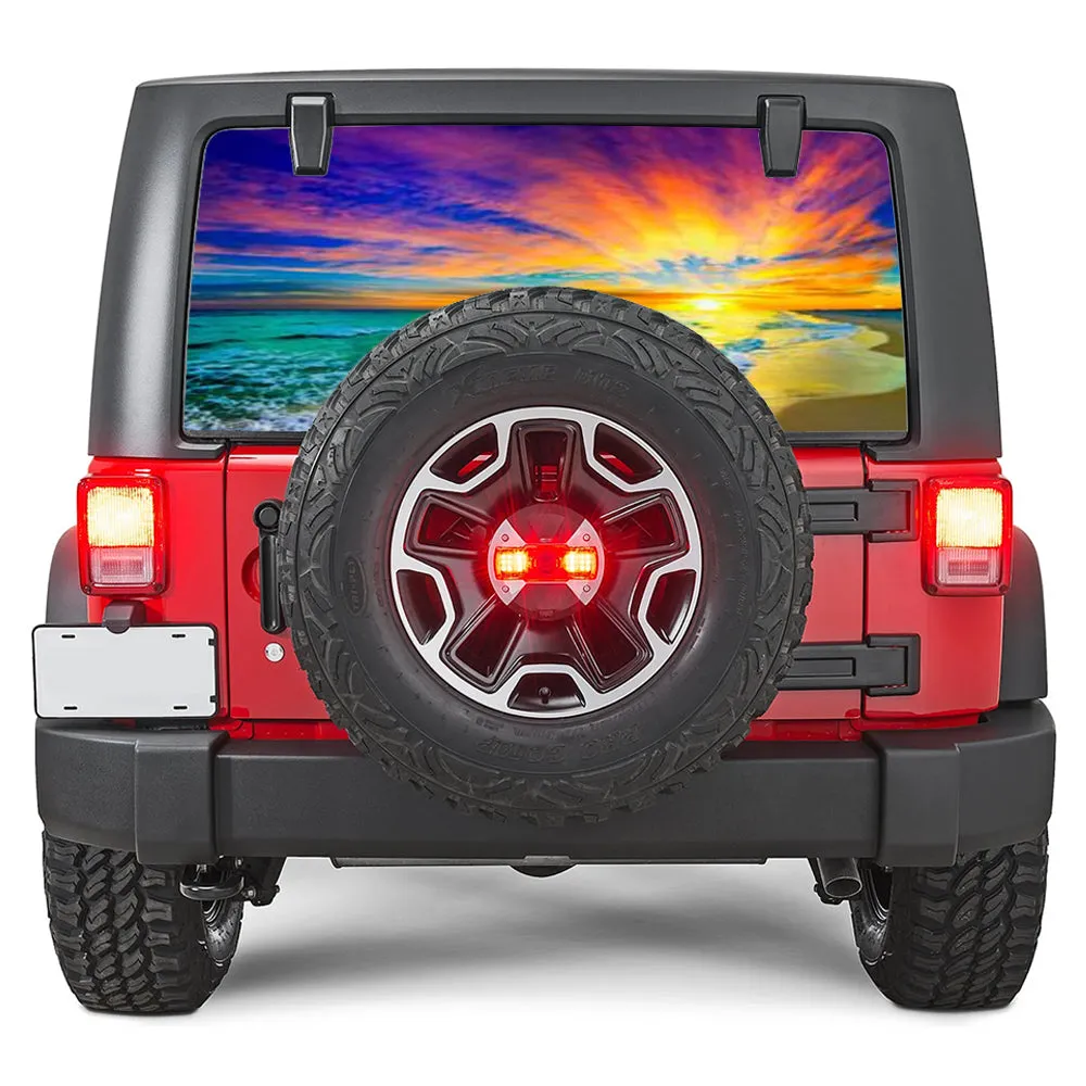 Sunset Rear Window Decal product image