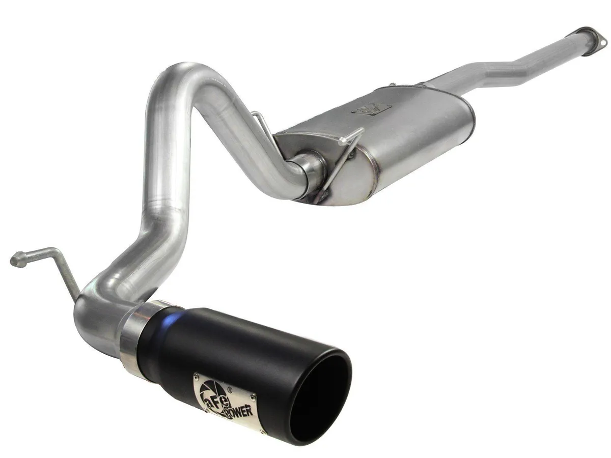 aFe Power MACH Force-Xp 3 IN 409 Stainless Steel Cat-Back Exhaust System w/Polished Tip Toyota Tacoma 13-15 V6-4.0L