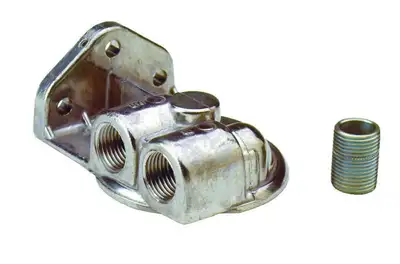 Perma-Cool Oil Filter Mount Thread 3/4in-16 Ports 1/2in NPT