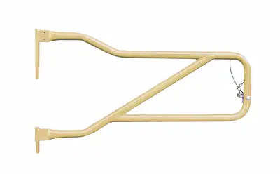 Steinjager Steinjäger Doors Wrangler JL 2018 to Present Trail, Tubular Style Front Doors Military Beige