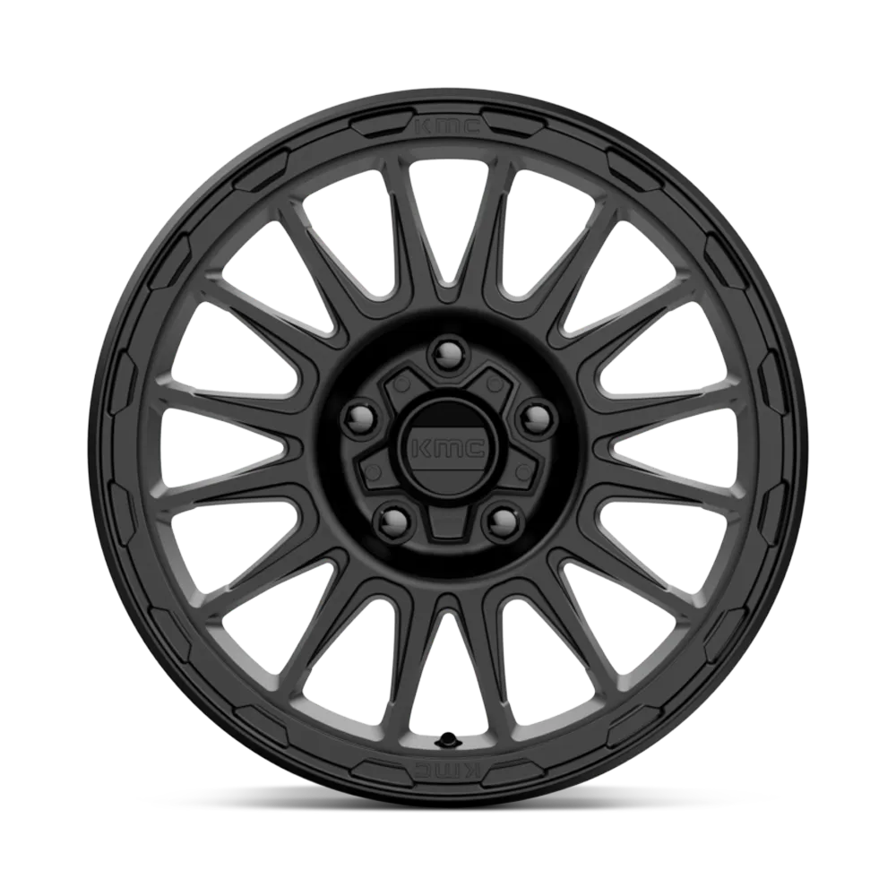 Kmc Km542 Impact 16x7 30 5x110 Satin Black Machined product image