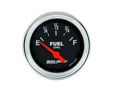 AutoMeter 2-1/16 In. Fuel Level, 240-33 o Amp, Sse