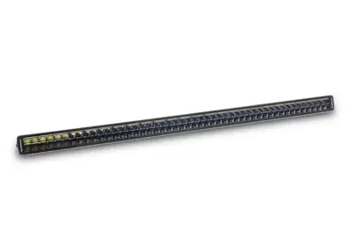 Go Rhino Go Rhino 754805012CDS Blackout Combo Series - DOUBLELINE 50 Double Row Light Bar w/Amber LEDs