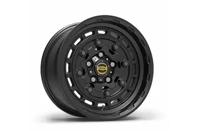 Warn Warn - Warn Epic Jackhammer Wheel in Black; 17x8.5 Diameter, 5x5 (5x127) Bolt Pattern, 0 Offset Perfect For Jeep Wrangler Jk, Jl, And JT Fitments