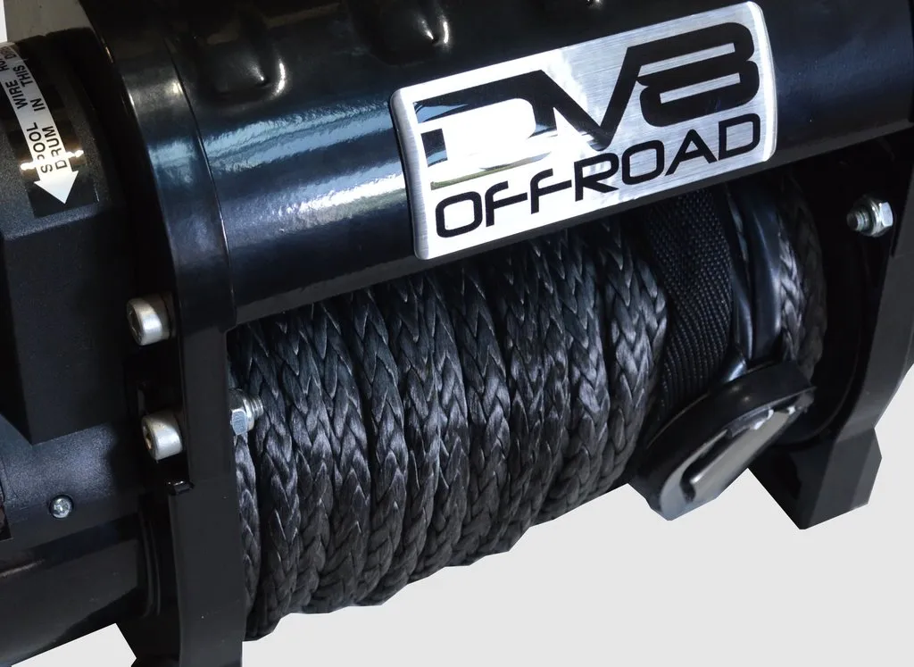 DV8 Offroad Winch w/Synthetic Line and Wireless Remote 12,000lb product image