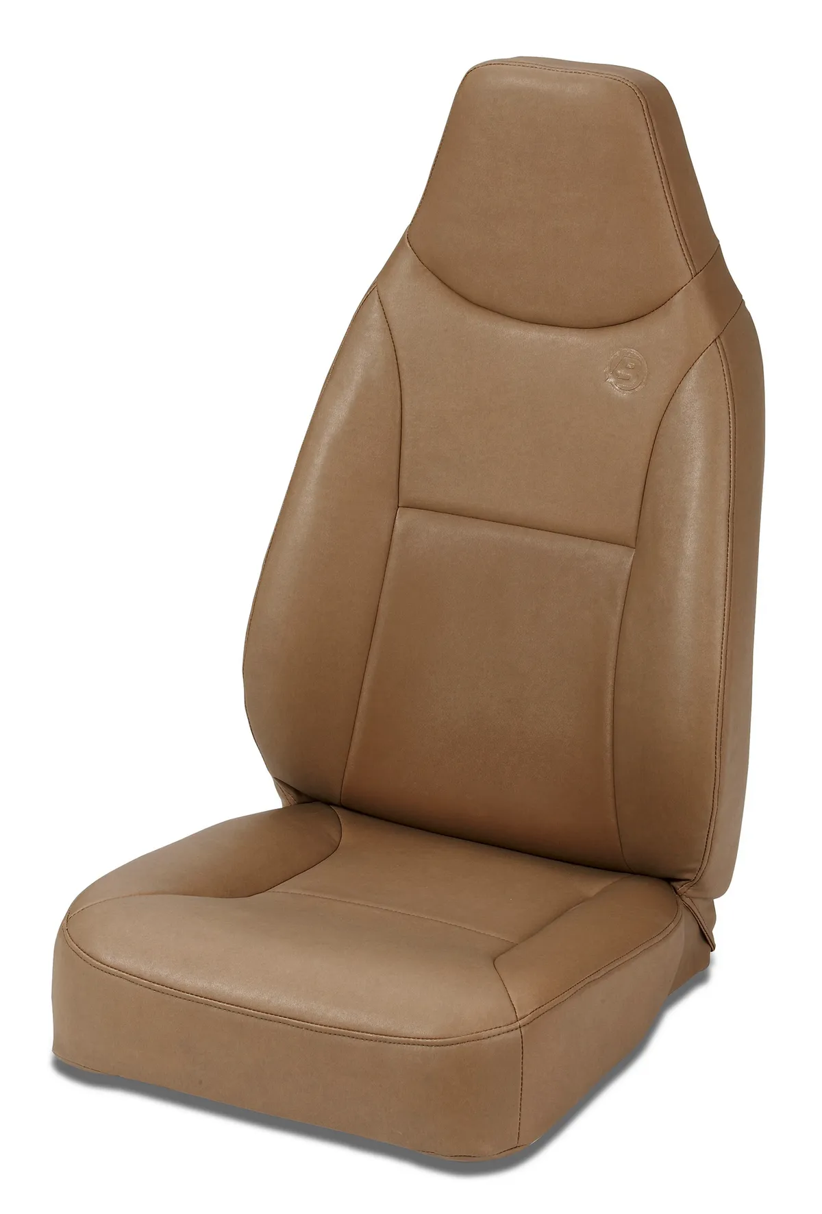 Jeep Bucket Seats Trailmax II Standard Front High Back Fixed Bucket Seat For Jeep 1976-1986 CJ7 All Vinyl Spice Bestop product image