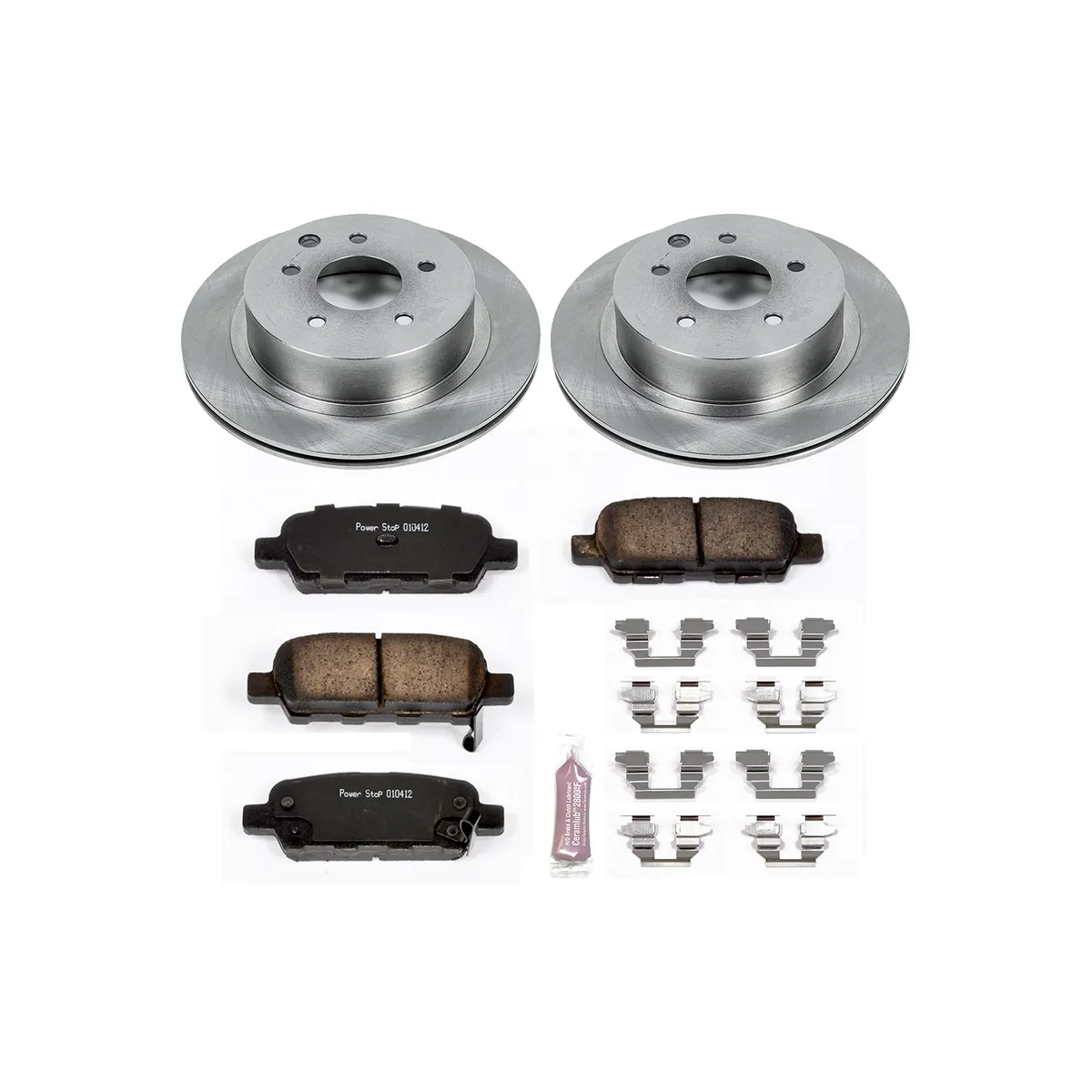 Autospecialty Brake Kit Rear 2003-2004 Infiniti G35 2004-2005 Infiniti G35 x 2003-2005 Nissan 350z 2 product image