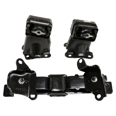 Crown Automotive Jeep Replacement Engine Mount Kit for 05-09 Jeep WK Grand Cherokee & XK Commander w/ 4.7L Engine