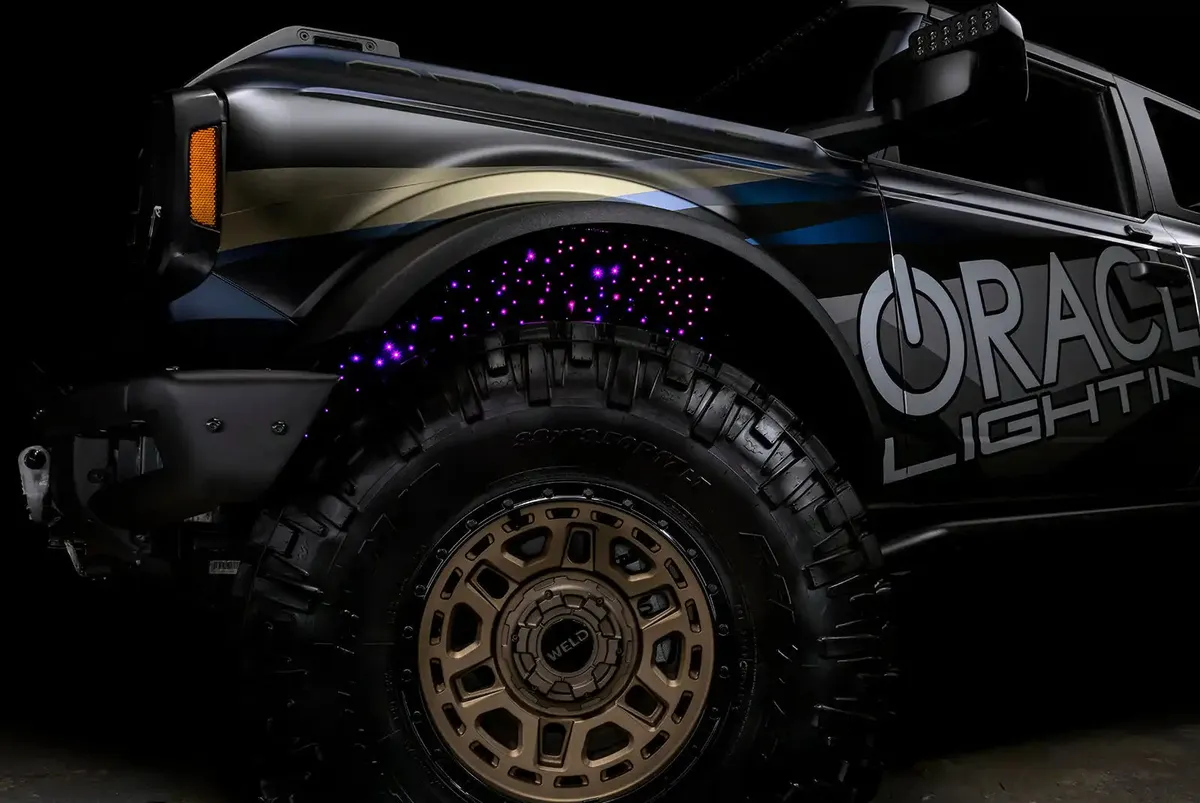 Oracle Lighting Fiber Optic Wheel Liner Colorshift® Rgb+w Kit - 40w Led/ 600 Fibers product image