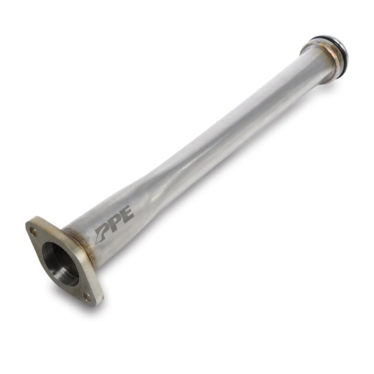 Pacific Performance Engineering 2001-2023 GM 6.6L Duramax 304 Stainless Steel Coolant Tube Pump to Oil Cooler Raw PPE Diesel